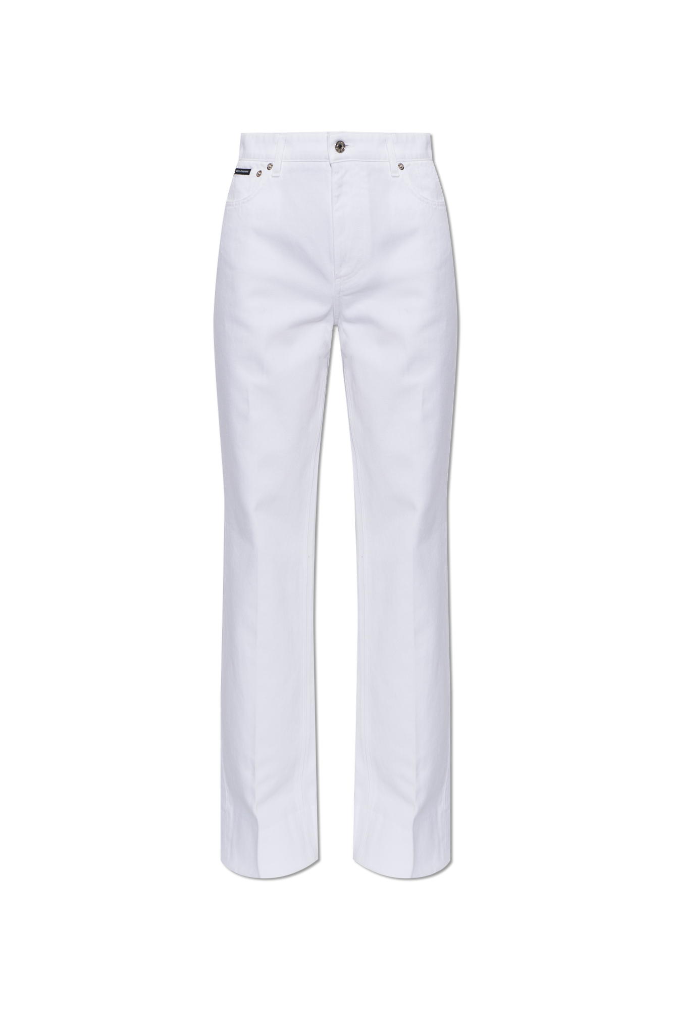 White Straight-leg jeans Dolce & Gabbana - Vitkac AS